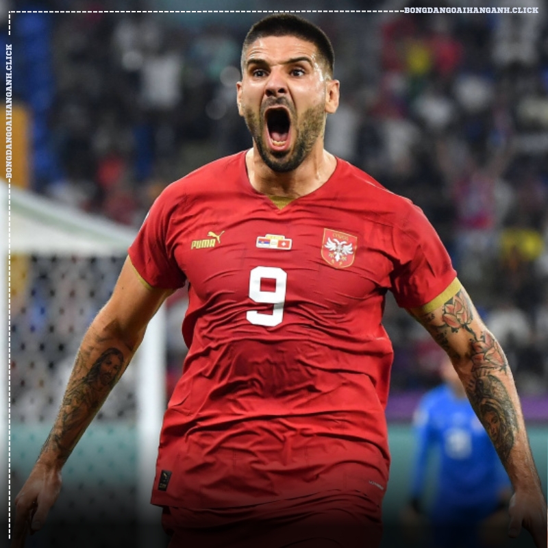 Chân sút xuất sắc nhất Euro 2020 - Aleksandar Mitrovic