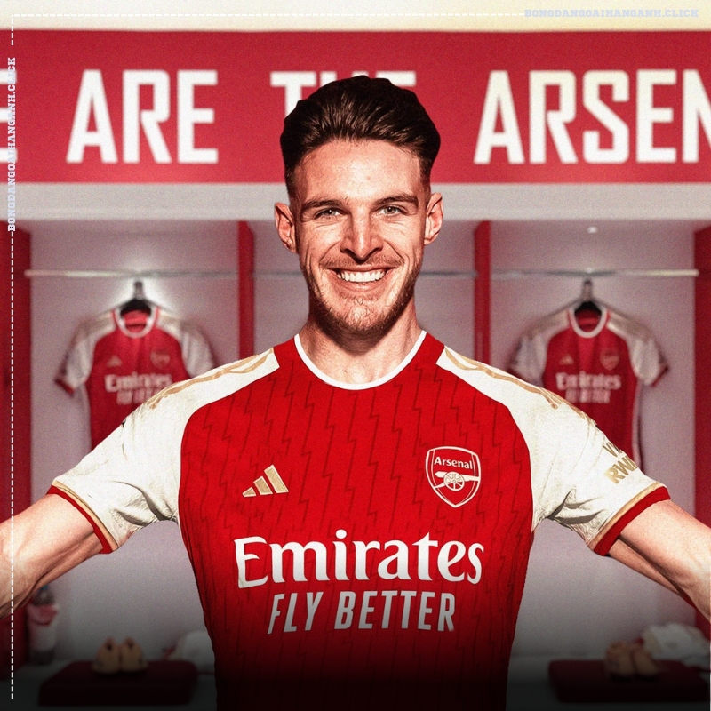 Declan Rice ước mơ sớm trở thành người của Arsenal cuối tháng 6 này