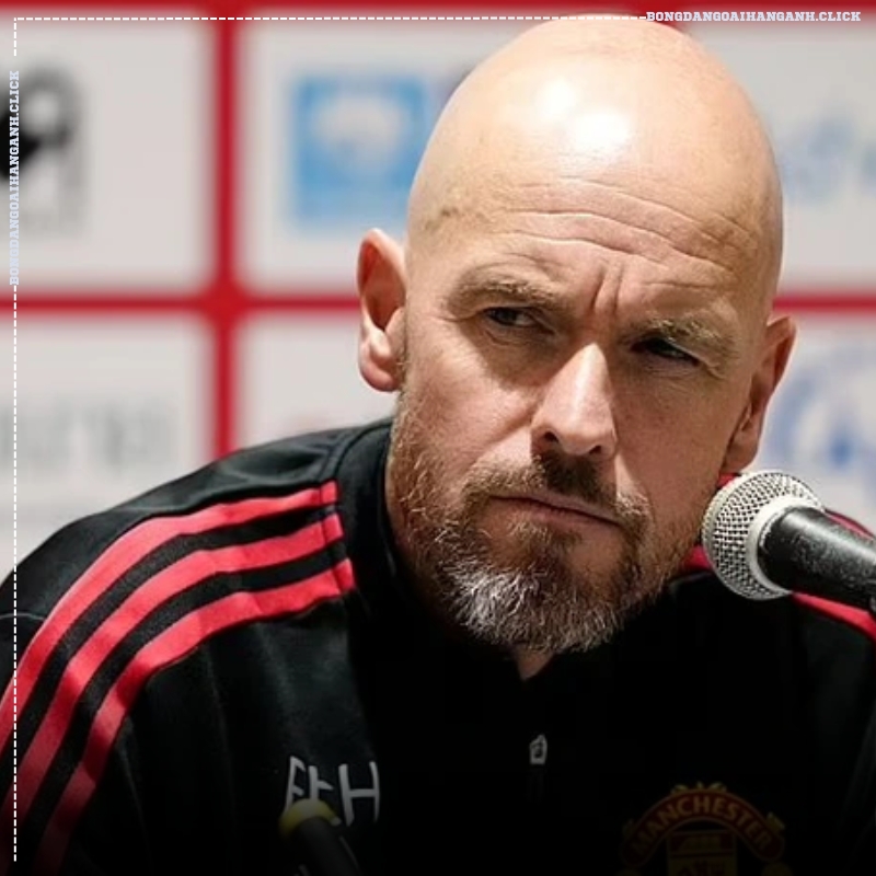 HLV Erik ten Hag chê bai tinh thần thi đấu